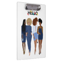 Modern design of Hello Clipboard I Nicholle Kobi