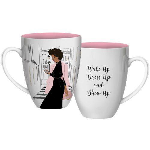 Nicholle Kobi x AAE I "Wake Up Dress Up Show Up" Mug