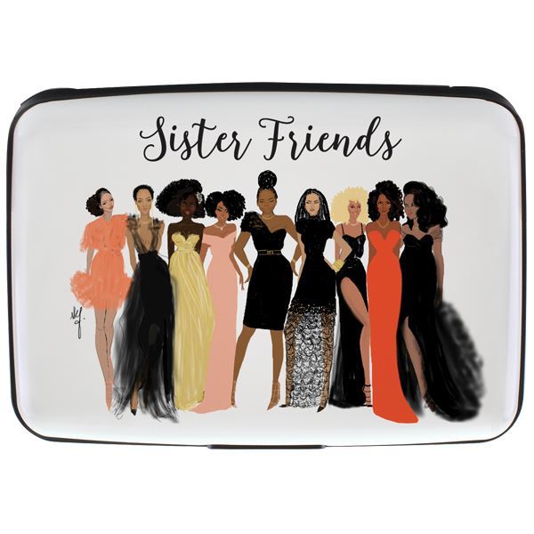 Nicholle Kobi x AAE " Sister Friends"  I Card Holder