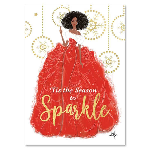 "Tis the Season to Sparkle" | Greeting cards