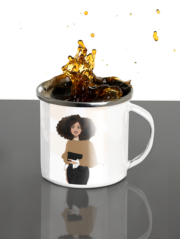 Vintage Happy Girl I Mug