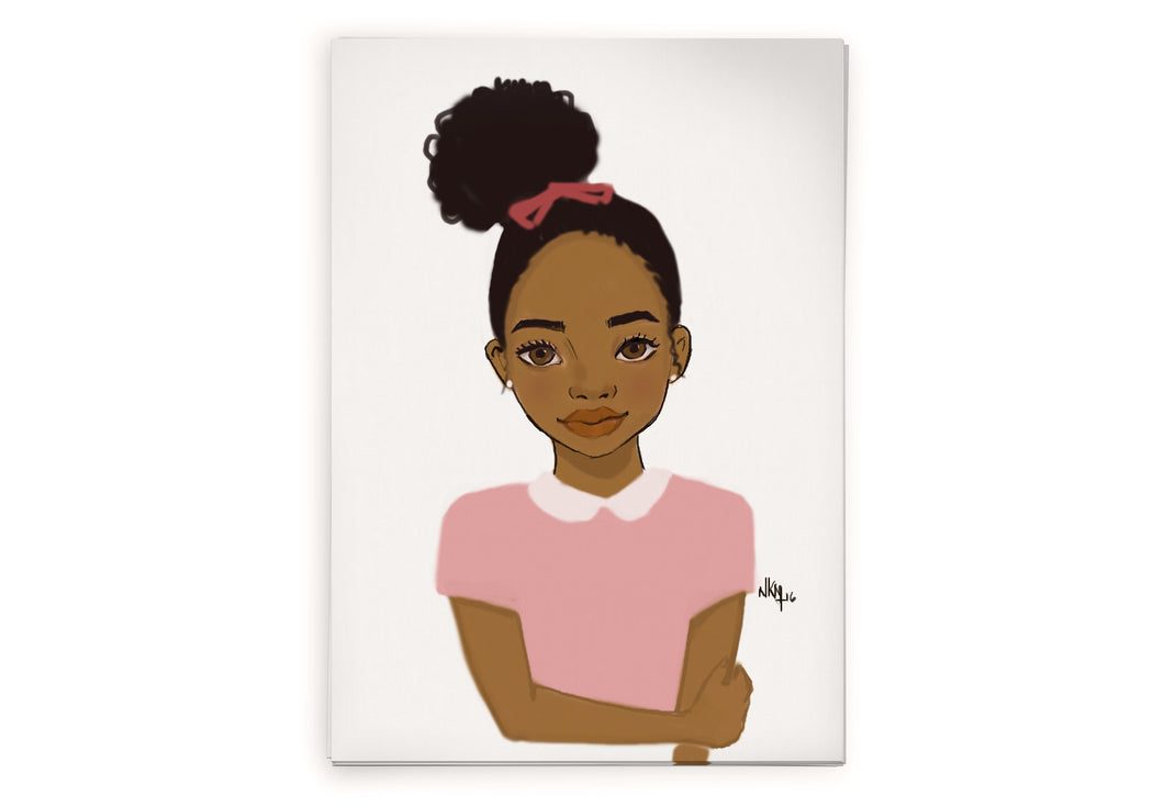 Brown Kids | Greeting Card - Nicholle Kobi