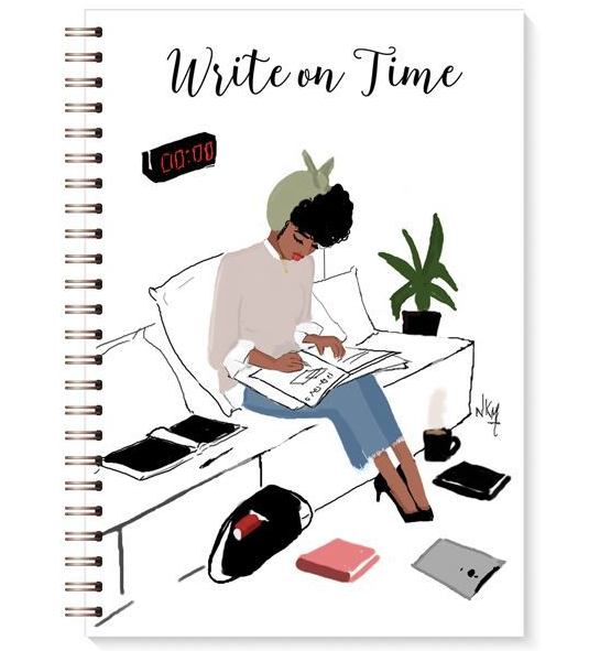 Nicholle Kobi x AAE I "Write On Time"  Journal - Nicholle Kobi