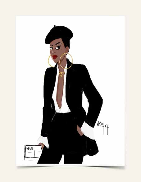 "Simply Parisian" | Art Prints - Nicholle Kobi