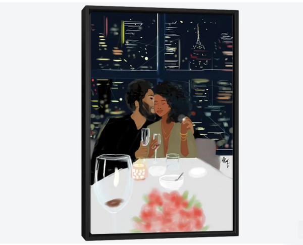 " Amoureux" |Canvas Print
