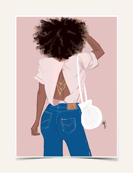 "Sexy Back 3" | Art Print - Nicholle Kobi