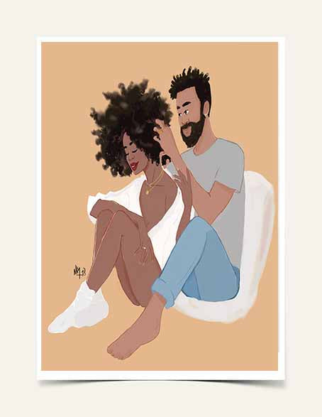 "Our Moment" | Art Print - Nicholle Kobi