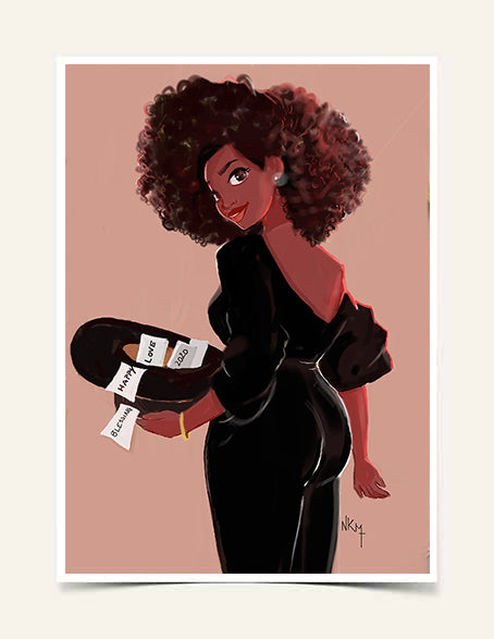 " Ella" | Art Print - Nicholle Kobi