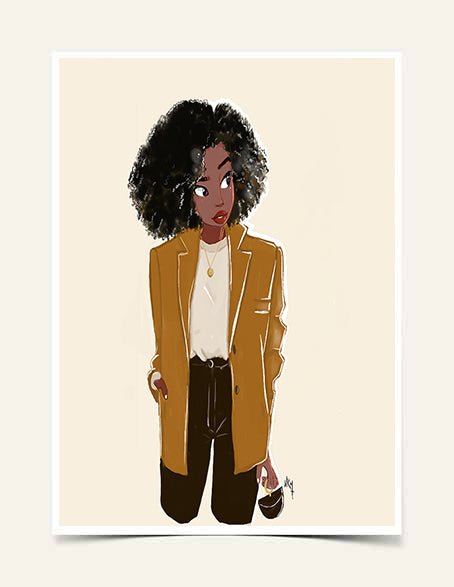 "Colette" | Art Print - Nicholle Kobi