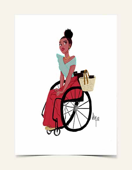 "Lilie " | Art Print - Nicholle Kobi