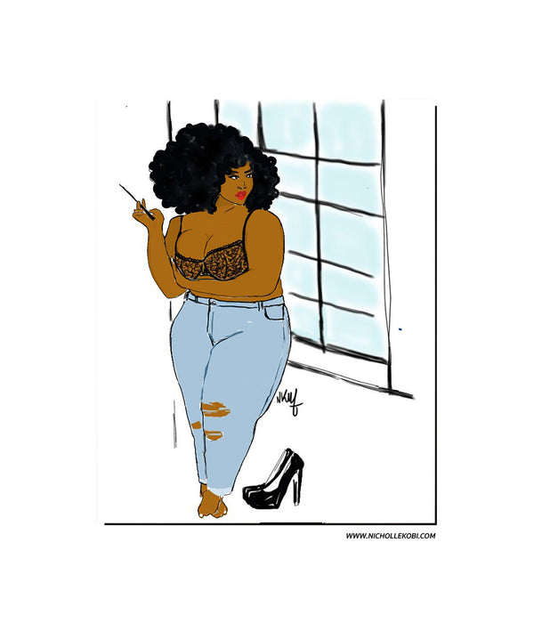 "Nelly" | Art Print - Nicholle Kobi