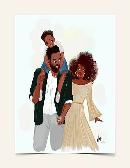 "Famille" | Art Print