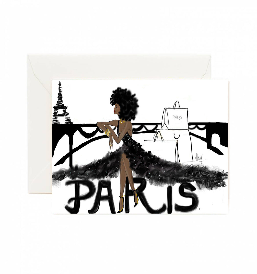 A Parisian Dream | Greeting Card - Nicholle Kobi