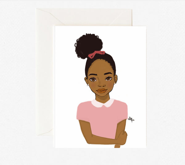 Brown Kids | Greeting Card - Nicholle Kobi