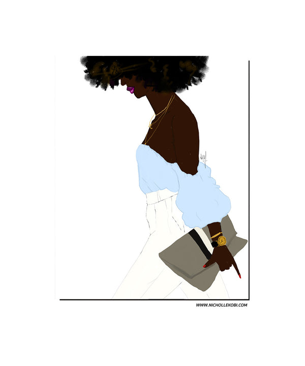 "Melanin Supreme" | Art Print - Nicholle Kobi