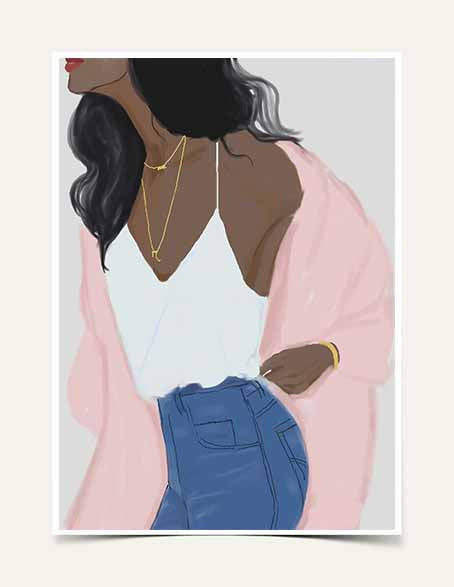Eunice  I Art Print - Nicholle Kobi