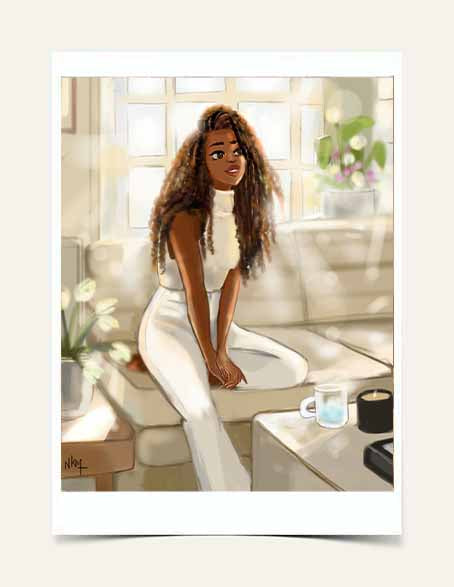 " Happy Place 3" | Art Print