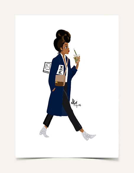 "Keep Walkin" | Art Print - Nicholle Kobi