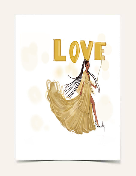 " Love Moi" | Art Print
