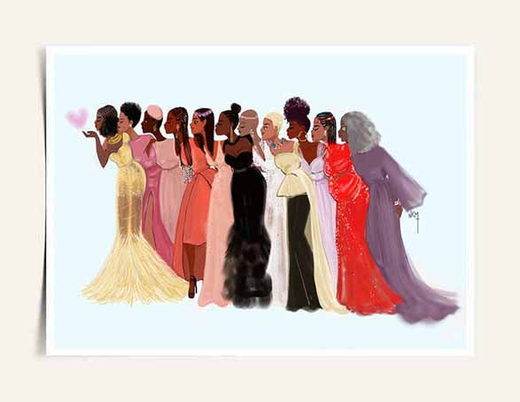 "Sisters Love 2 " | Art Print