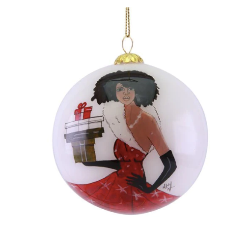 Fabulous Christmas Glass Christmas Ornament