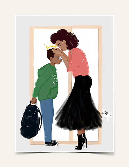 "Mon Prince" | Art Print - Nicholle Kobi