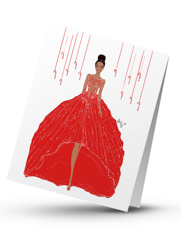 "Dazzling Rouge"| Greeting cards - Nicholle Kobi