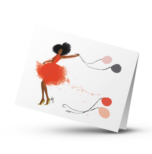 "Joie et Ballons"| Greeting cards - Nicholle Kobi