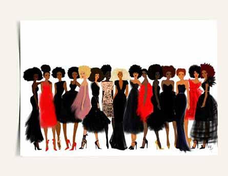 "Shades Of Excellence" | Art Print - Nicholle Kobi