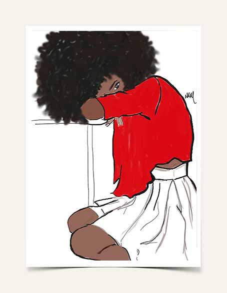 "Withney " | Art Print - Nicholle Kobi