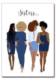 Sisters | Greeting Card - Nicholle Kobi