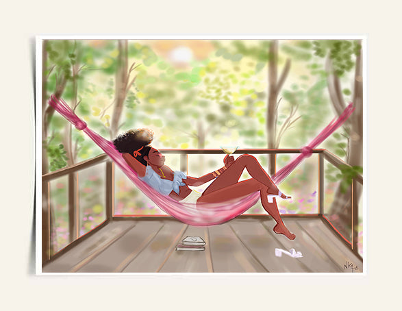 "Thank You Silence" | Art Print - Nicholle Kobi