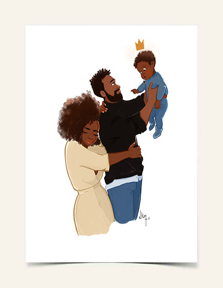 " We Are Family " | Art Print