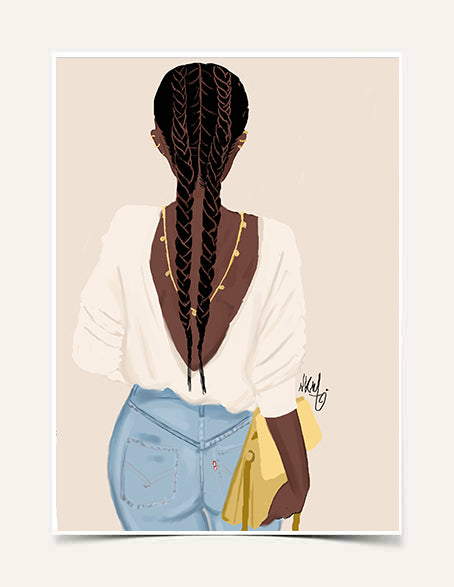 "Sexy Back 2" | Art Print - Nicholle Kobi