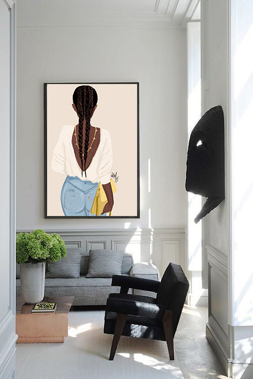"Sexy Back 2" | Art Print - Nicholle Kobi