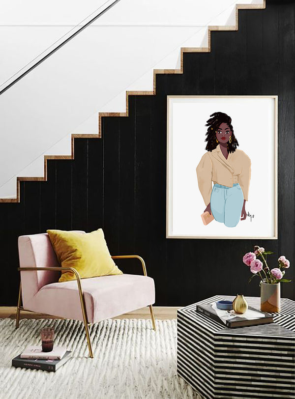 "Bianca" | Art Print - Nicholle Kobi