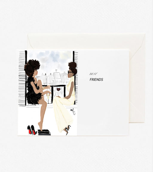 Best Friends | Greeting Card - Nicholle Kobi