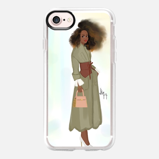 Nicholle Kobi I Phone X Case I Fashionista Girl