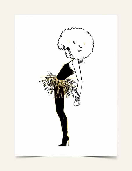 "La Danseuse" | Art Print - Nicholle Kobi