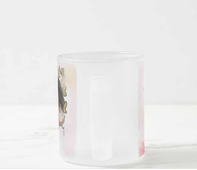 Magique Elle | Glass Mug - Nicholle Kobi