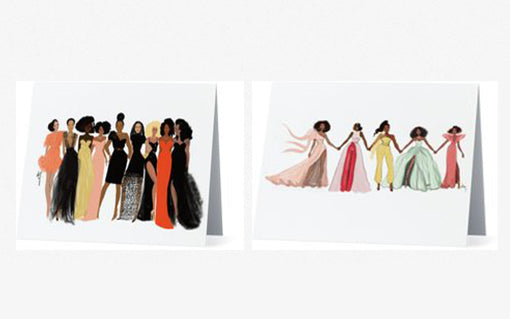 Boxed Greeting Cards (Set of 6) - "Sister Friends"