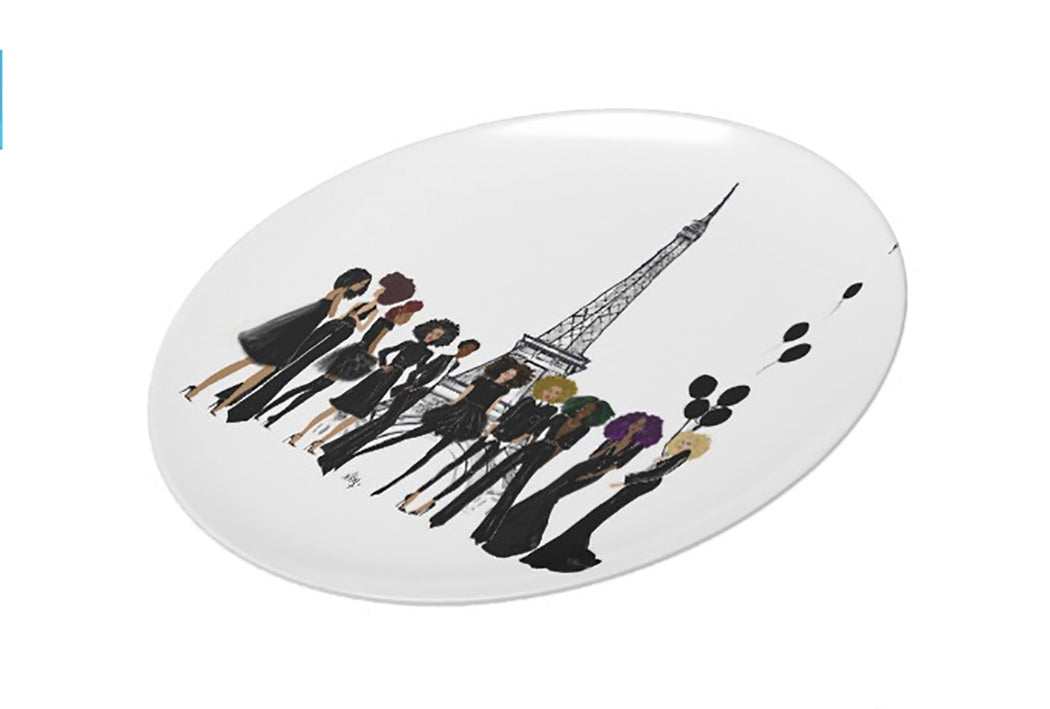 Plate Paris Noire - Nicholle Kobi