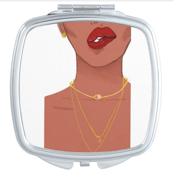 Love My Lips I  Mirror - Nicholle Kobi