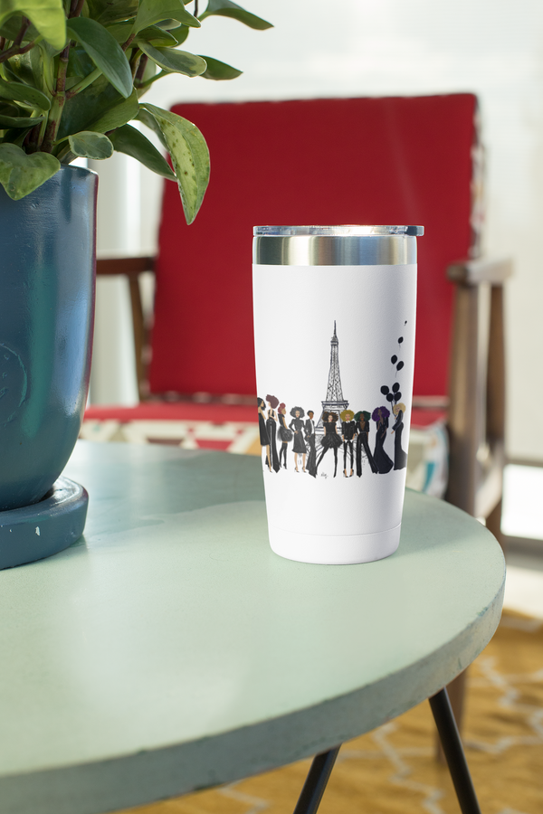 Noire Parisian I Travel/Commuter Mug