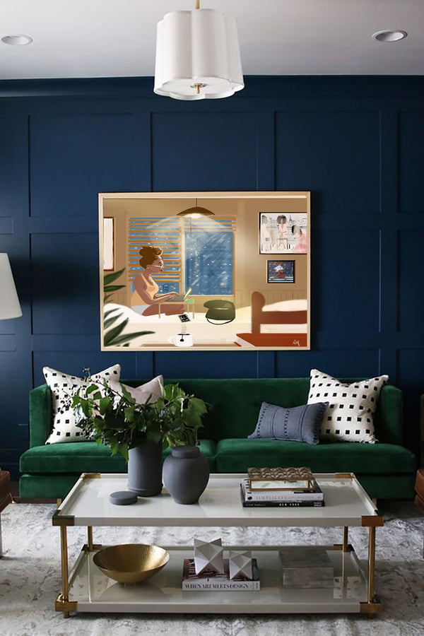 "Night Work for Abigaelle" | Limited Edition - Nicholle Kobi