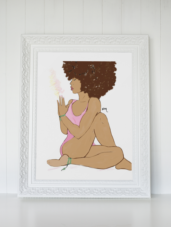 "  Yogi" | Art Print