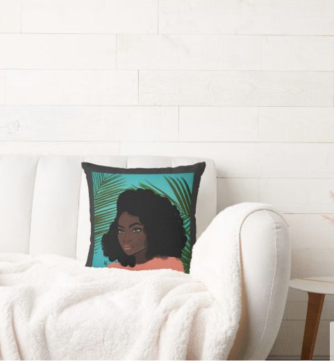 Noire Edition I Accent Square Pillows