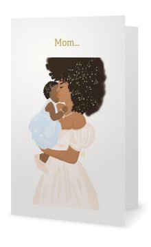 "Mom and Baby"| Greeting cards - Nicholle Kobi