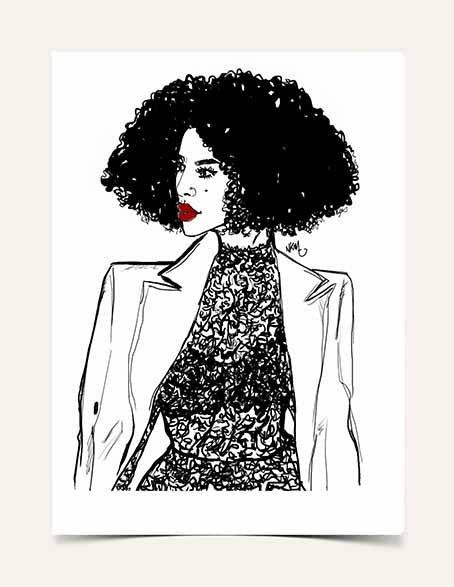 "Dentelle" | Art Print - Nicholle Kobi