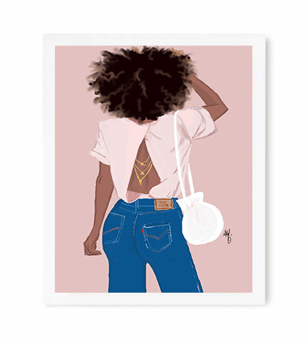 "Sexy Back 3" | Art Print - Nicholle Kobi